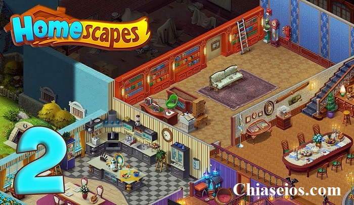 Tải Homescapes Hack IPA: Vô hạn sao, trợ giúp